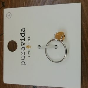 COPY - COPY - Puravida citrine ring